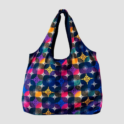 [Made to order] Compact bag (C: Unique ring pattern) (base price 12,000 yen)